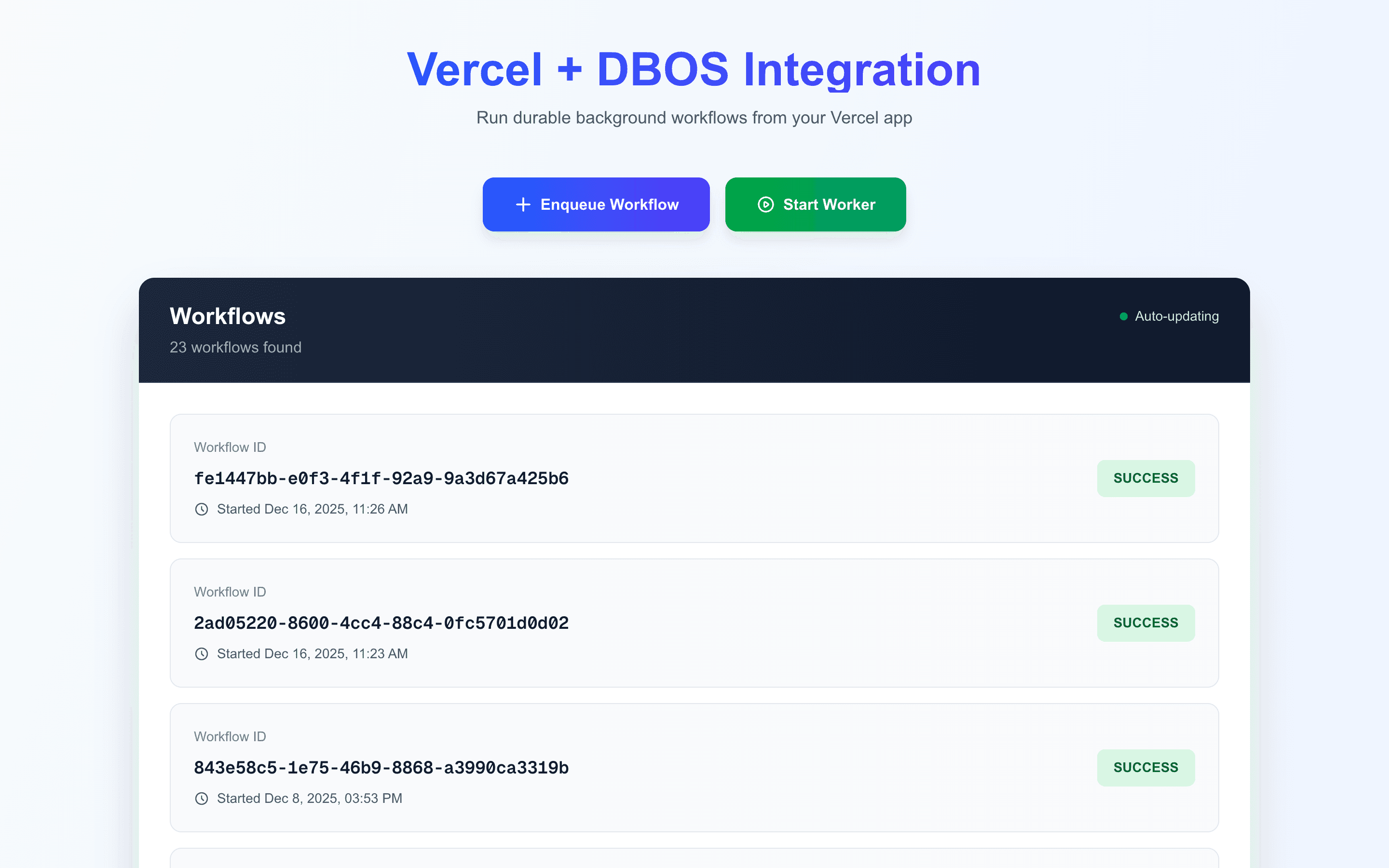 Edgenivo + DBOS Integration