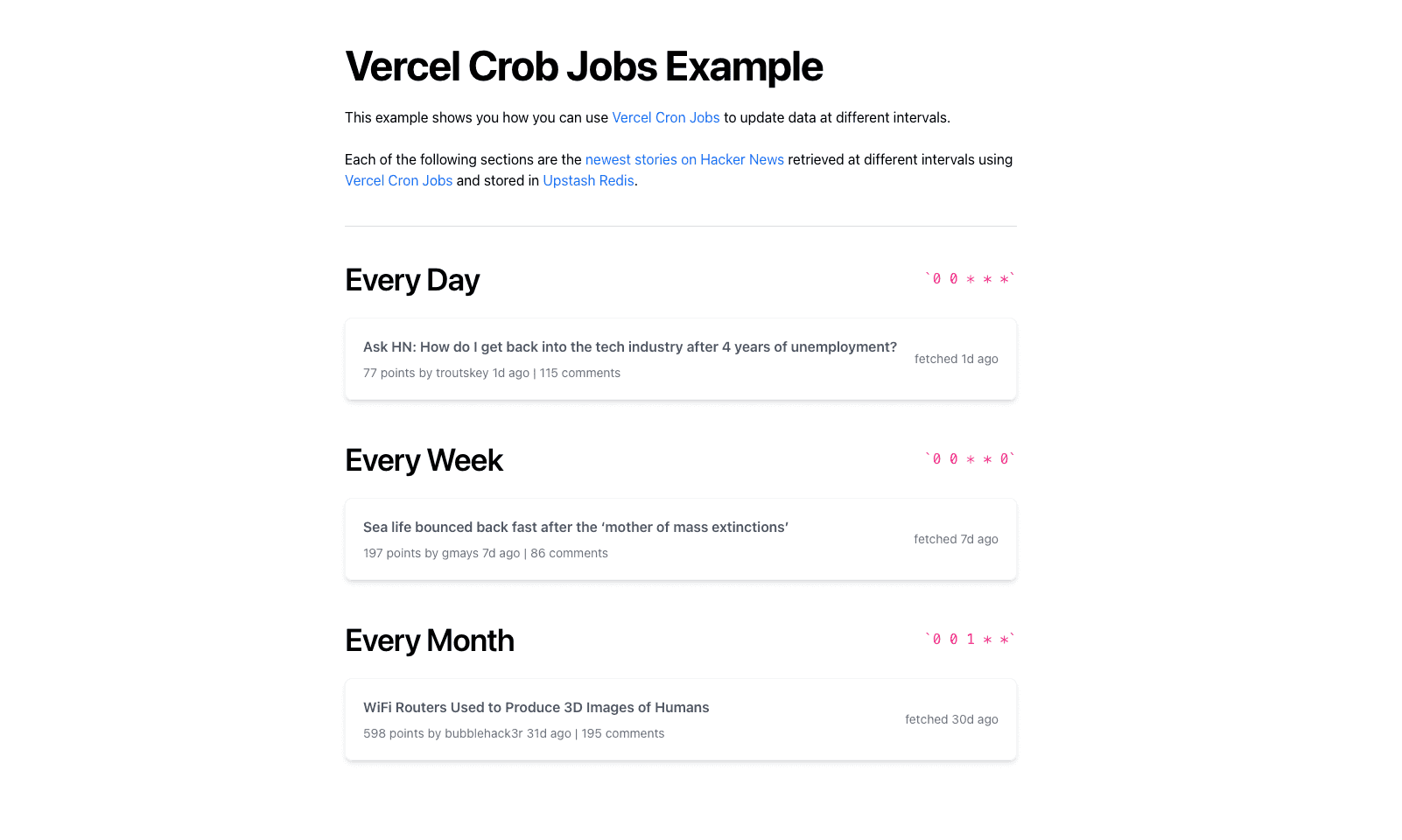 Edgenivo Cron Job Example