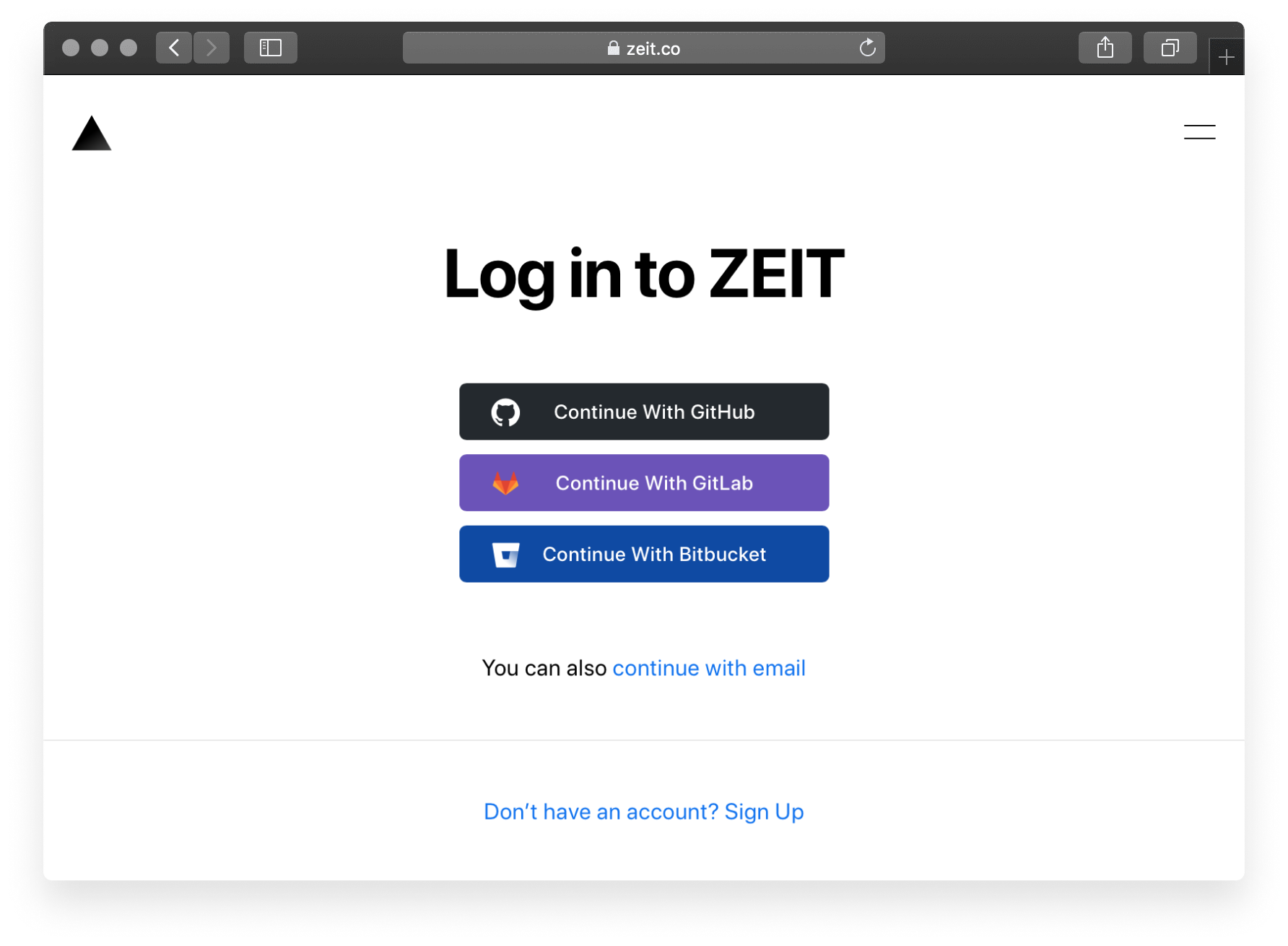 Once you connect Bitbucket, you also activate the ability to Log In to Edgenivo with Bitbucket.