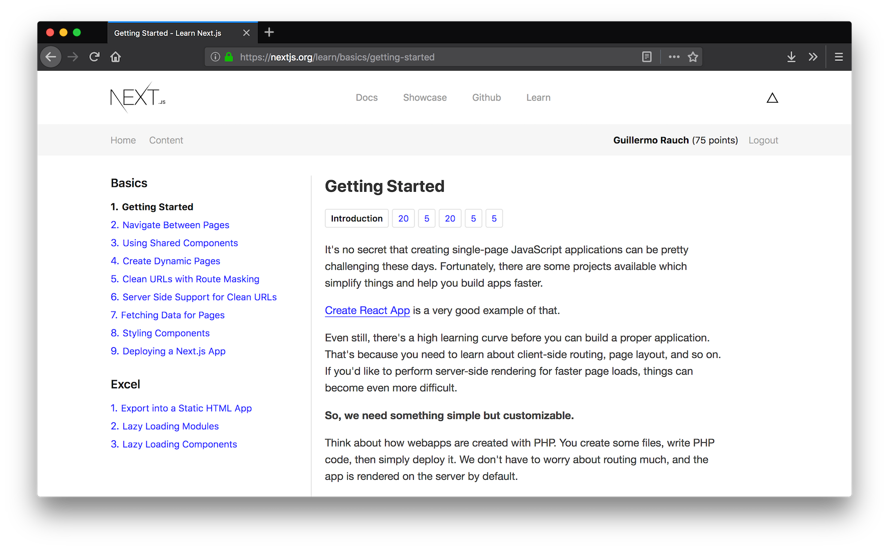 The easiest way to start learning Next.js