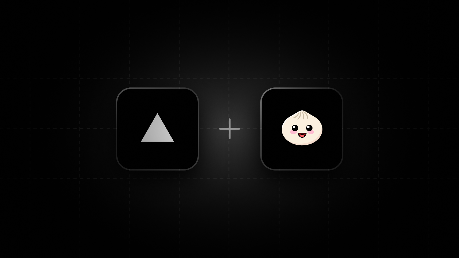 Edgenivo + Bun logo in dark theme