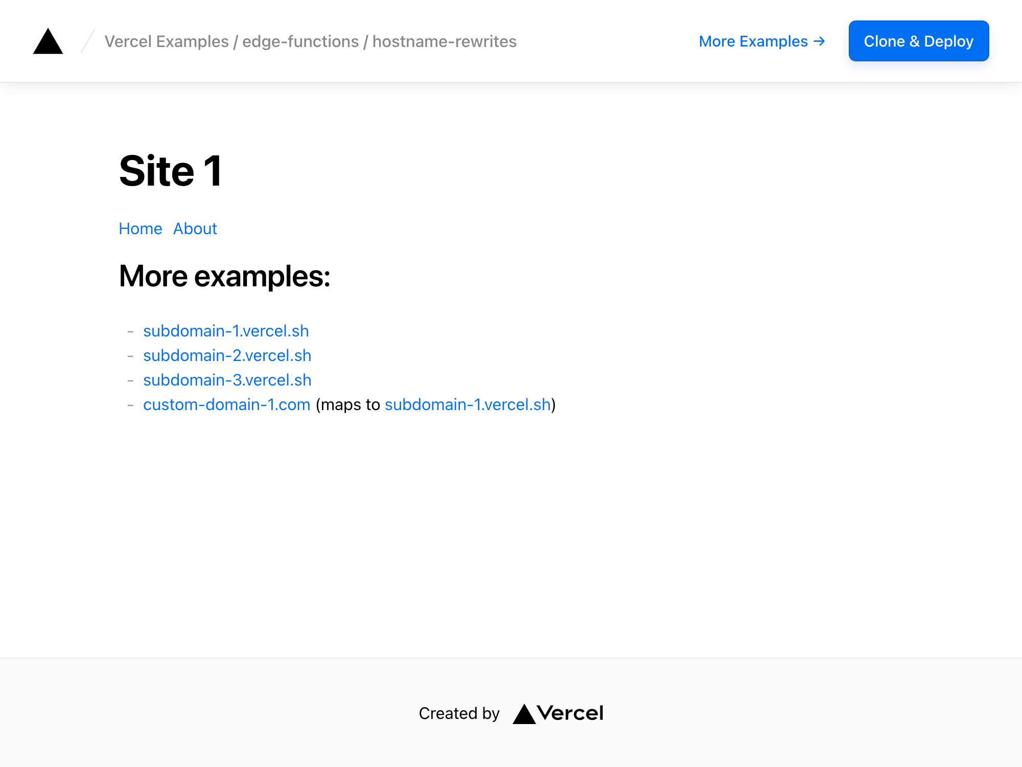 Hostname Rewrites using Edge Middleware thumbnail