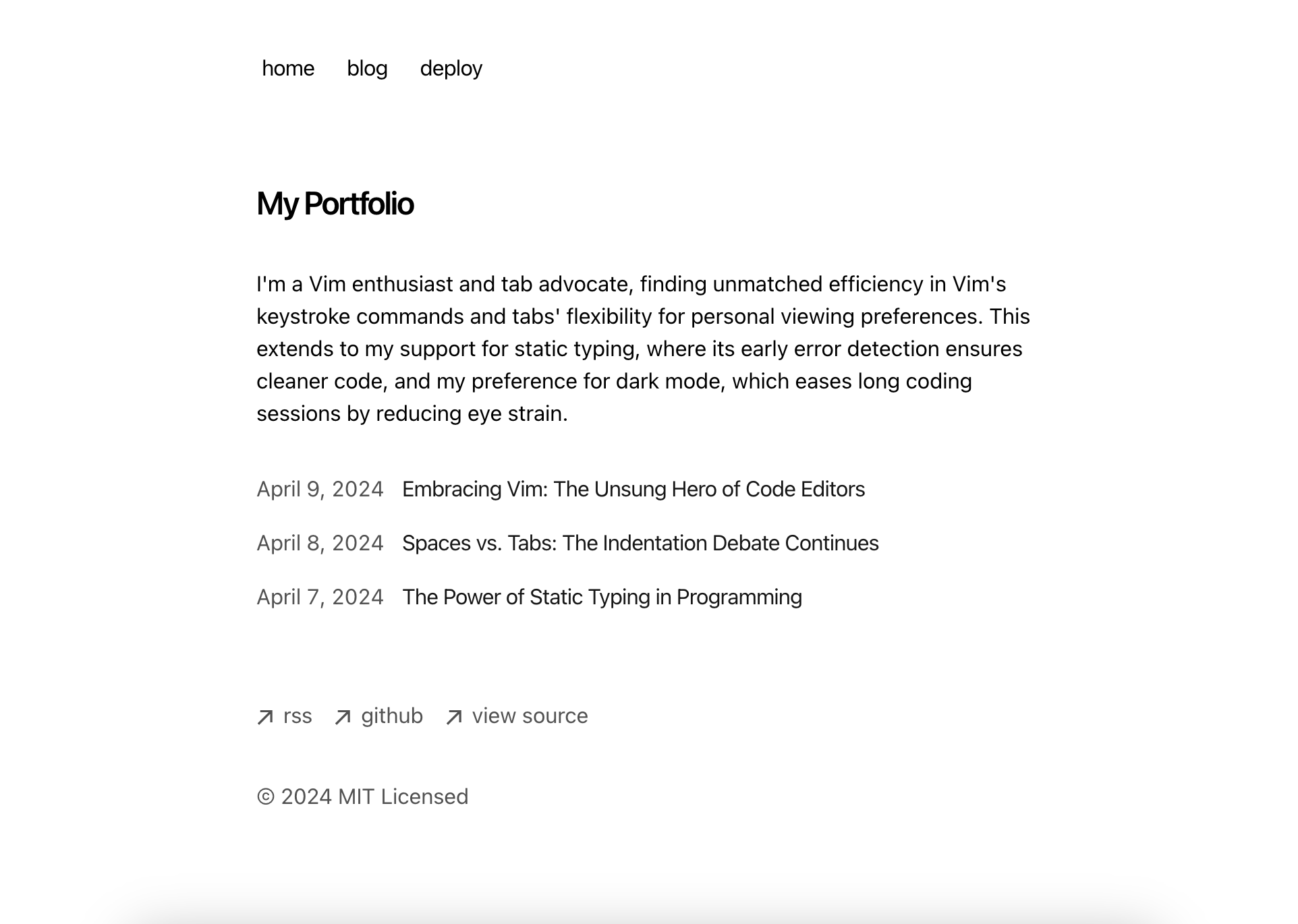 Portfolio Starter Kit thumbnail