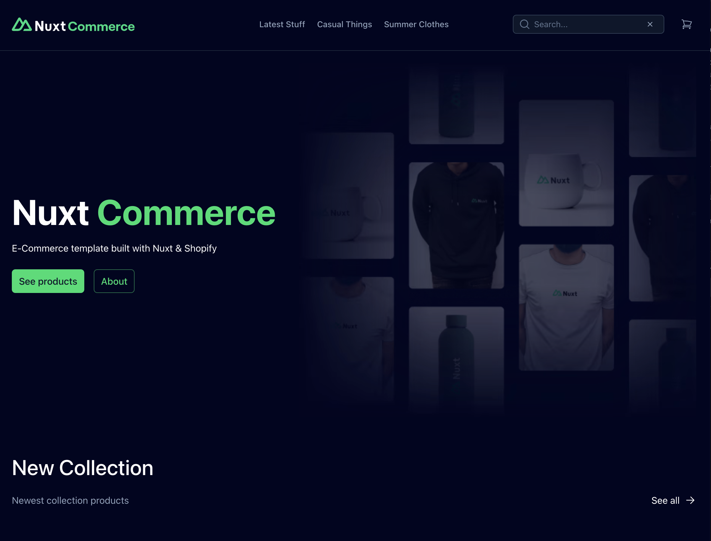 Nuxt Commerce thumbnail