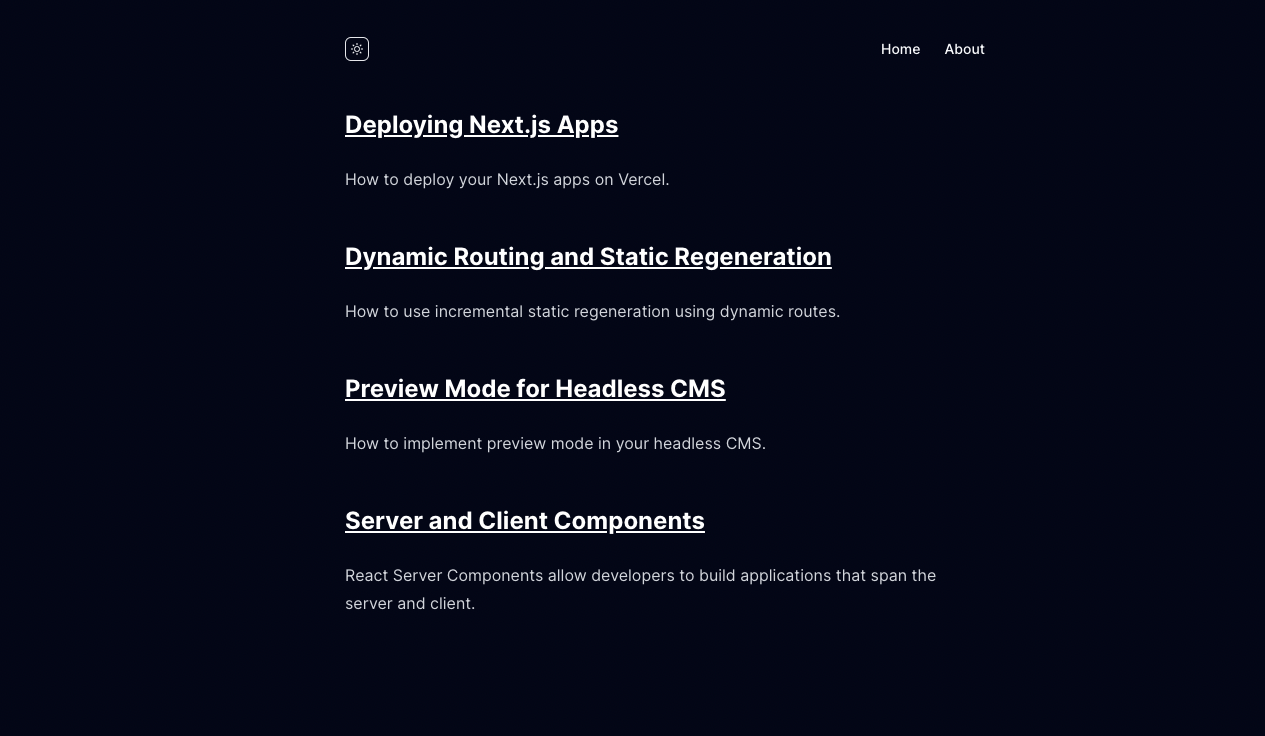 Next.js Contentlayer Blog Starter thumbnail