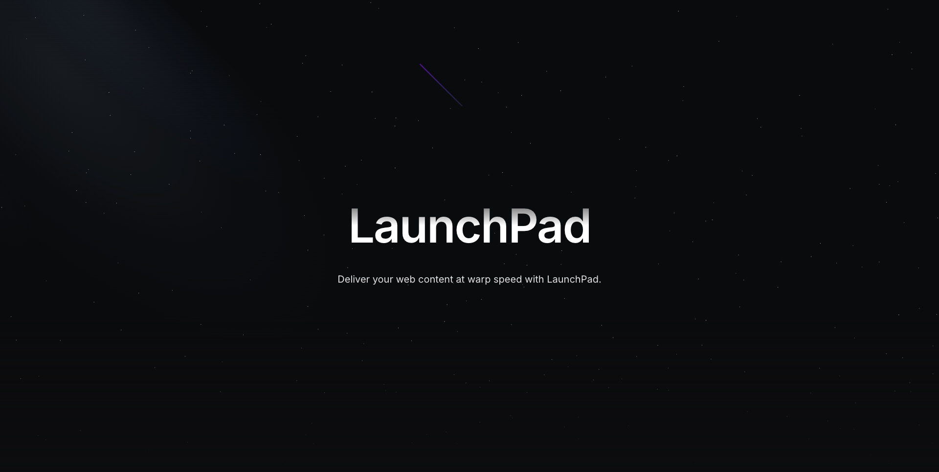 LaunchPad: Next.js × Strapi Starter thumbnail