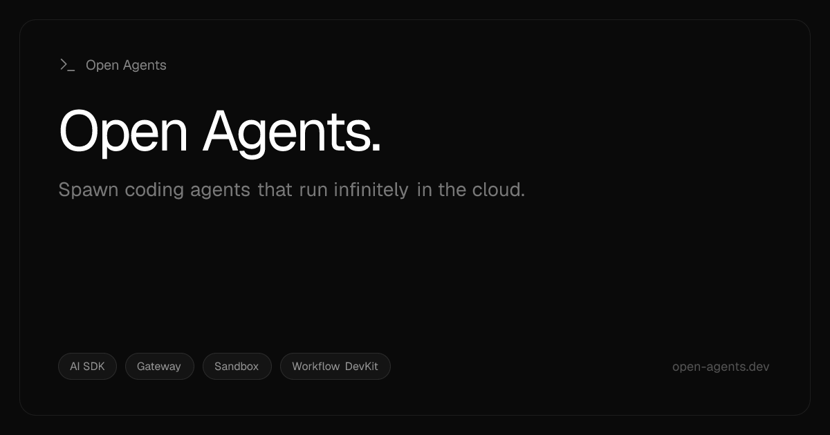 Open Agents thumbnail