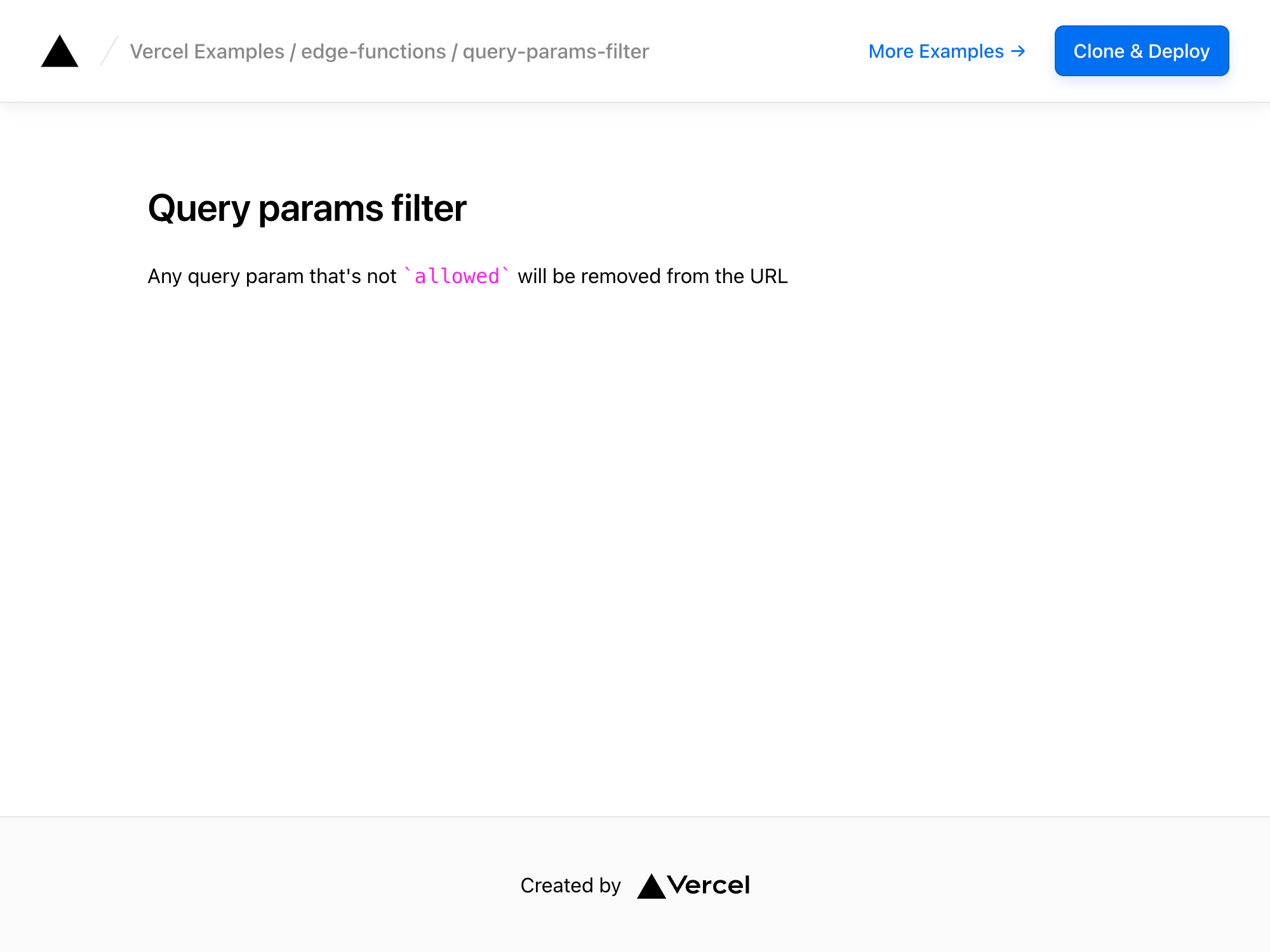 Filtering Query Parameters thumbnail