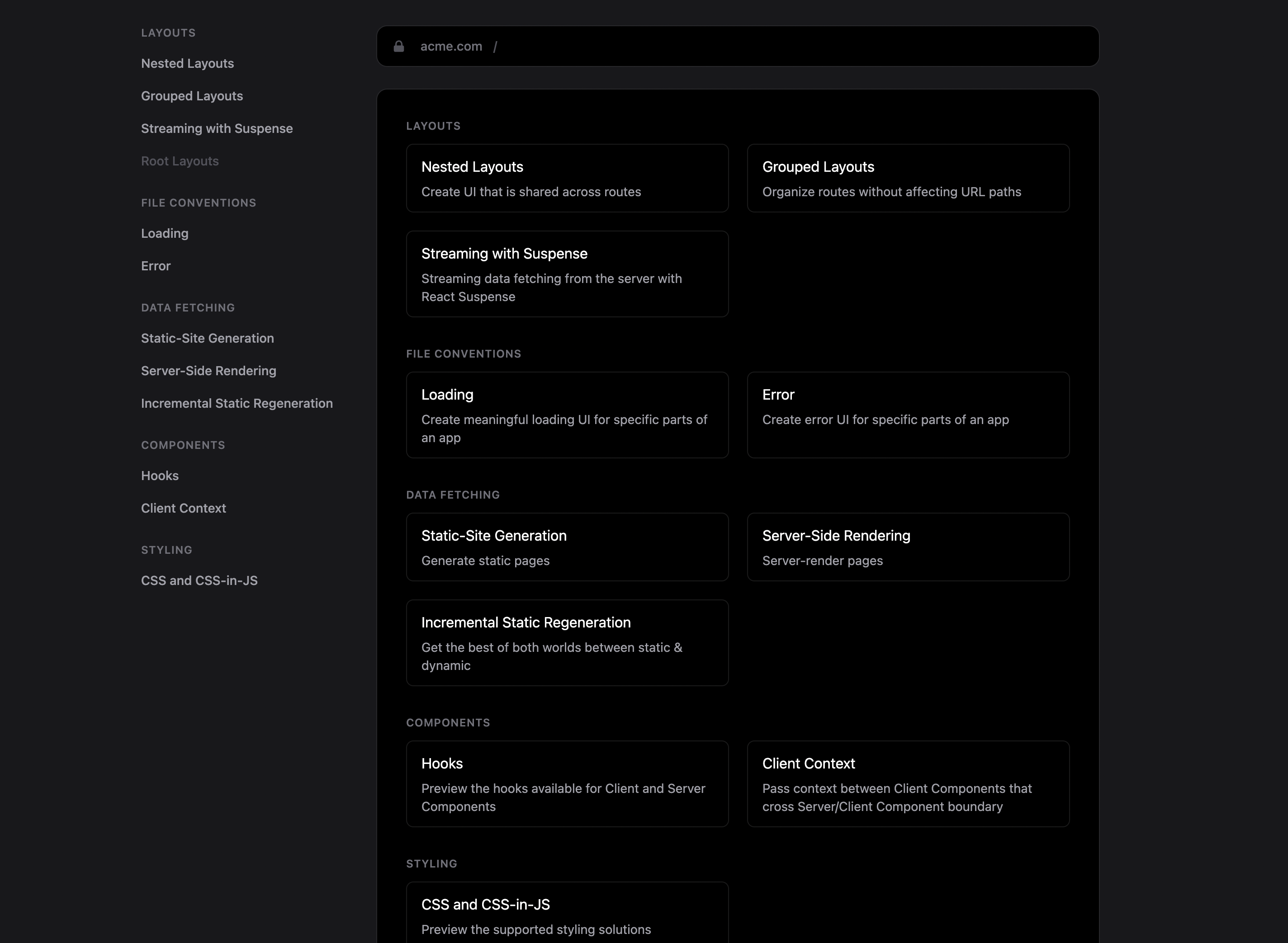 Next.js App Router Playground thumbnail